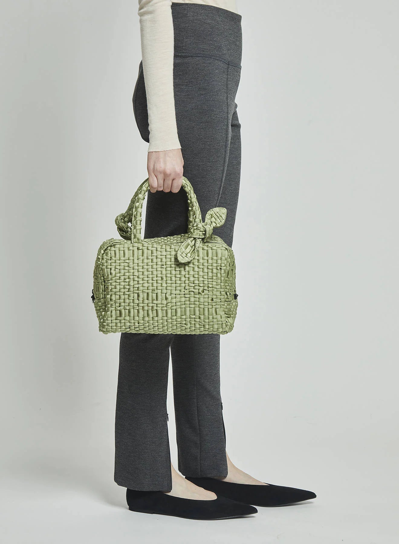 MARIA LA ROSA - BOW BAG SALVIA