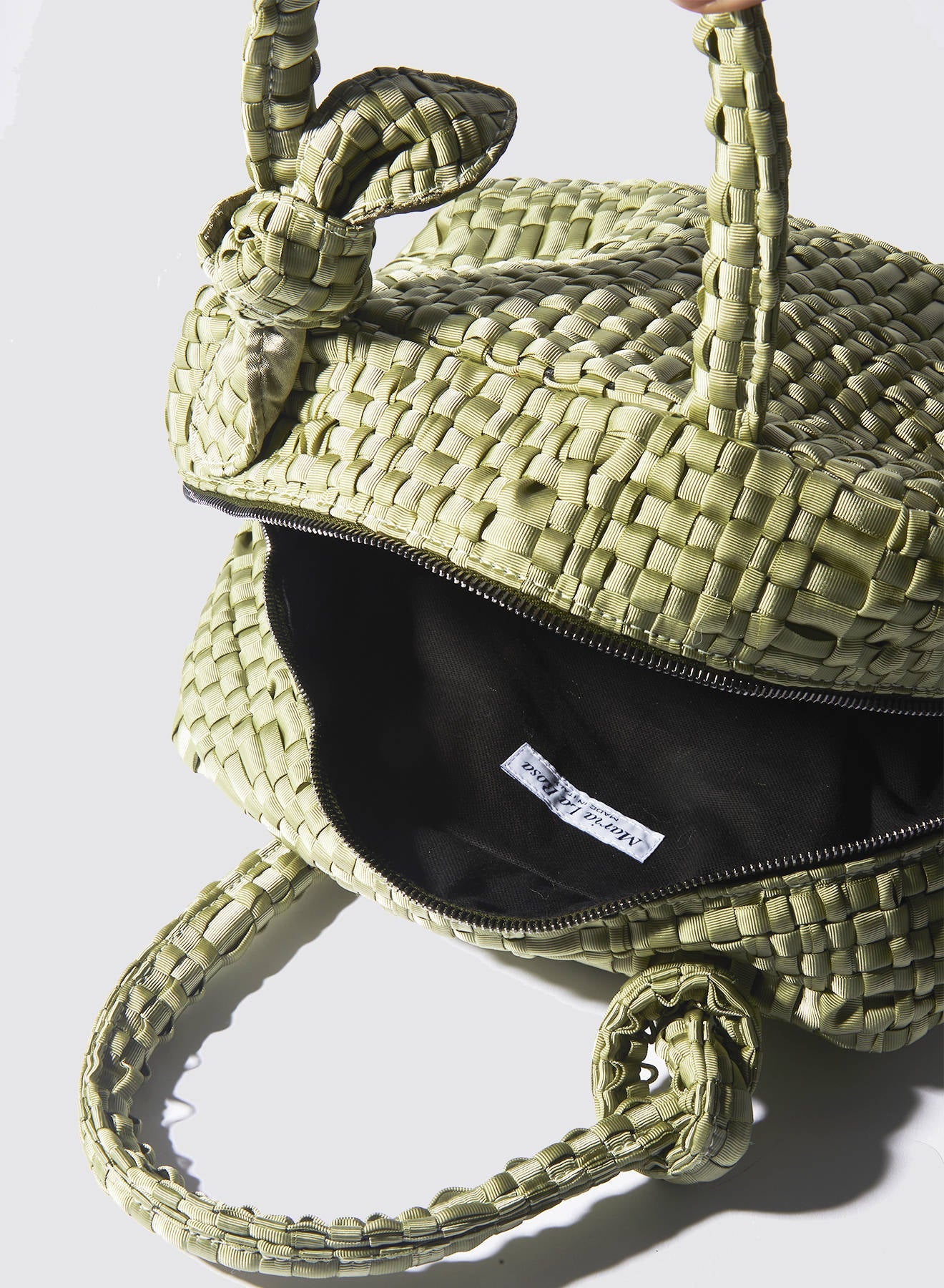 MARIA LA ROSA - BOW BAG SALVIA