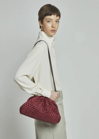 MARIA LA ROSA - GAME POCHETTE BORDEAUX