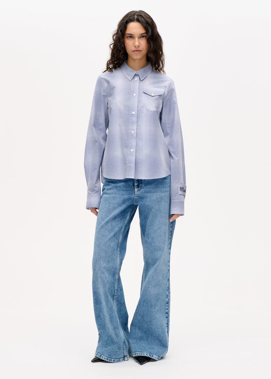 baum und pferdgarten - Menja shirt blue mini check profile