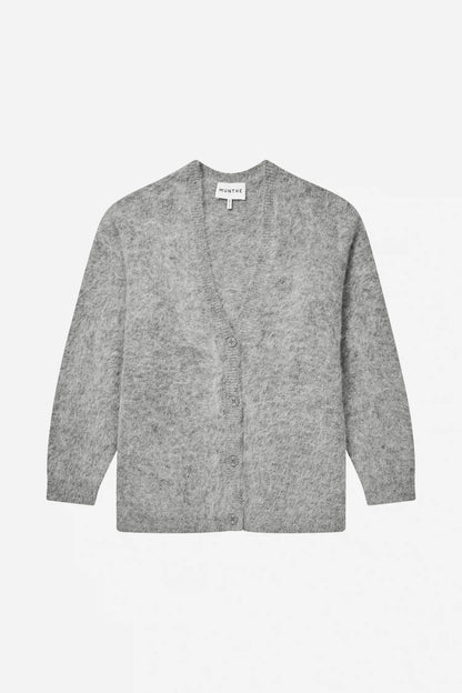 MUNTHE - RIMINI CARDIGAN GREY