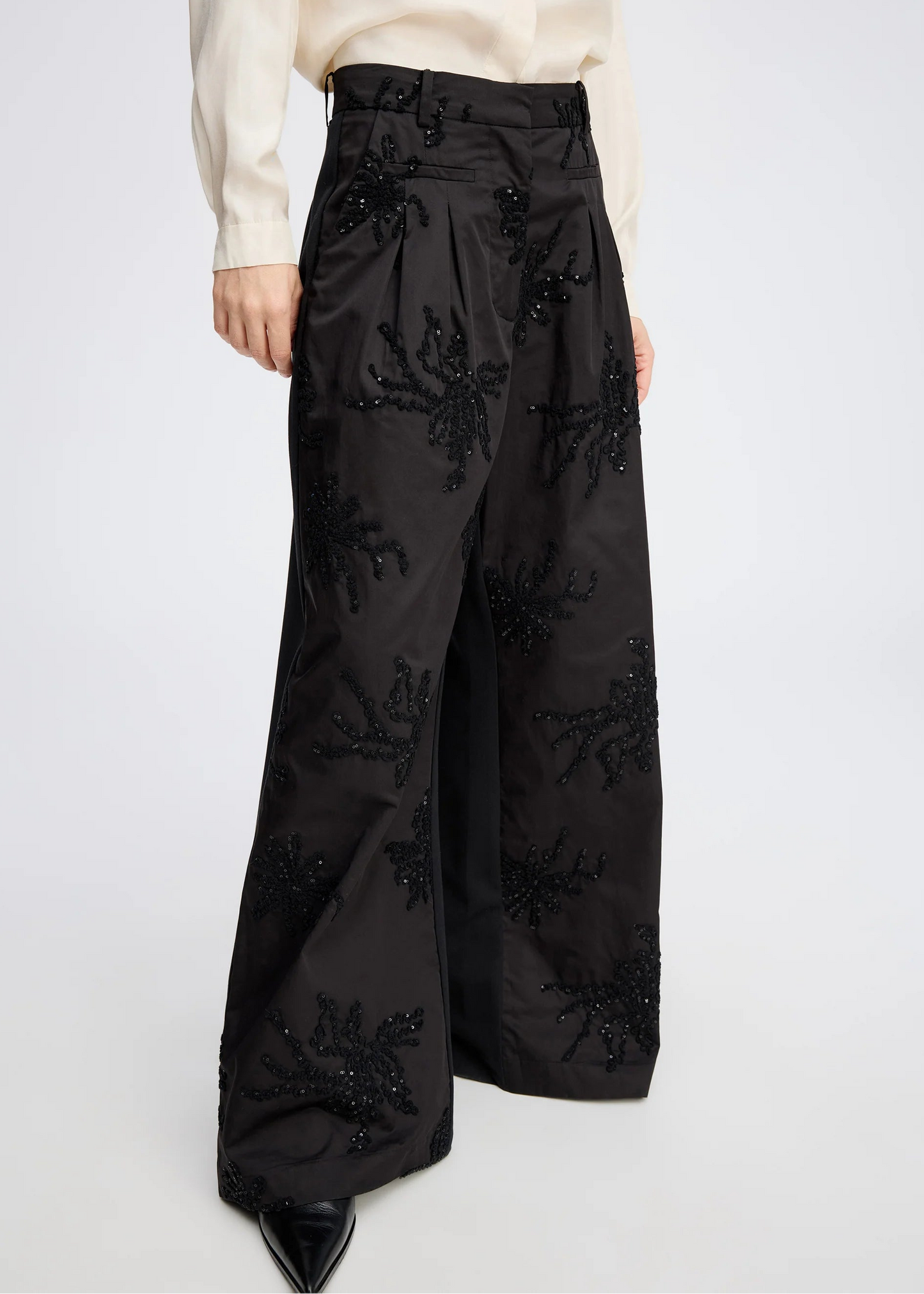 STORMY PANTS PAILLETE BLACK