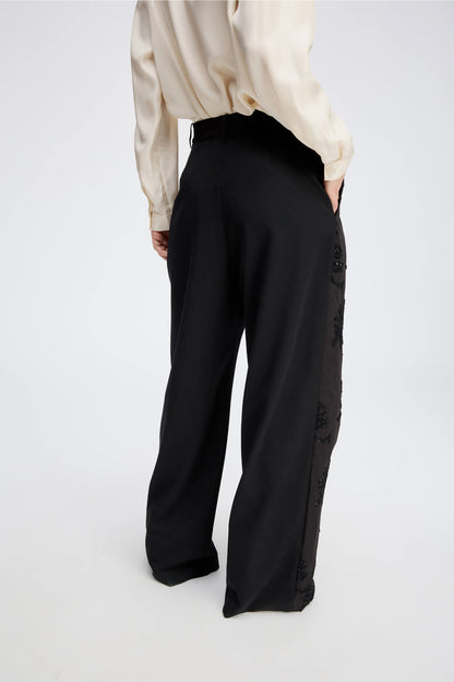 STORMY PANTS PAILLETE BLACK