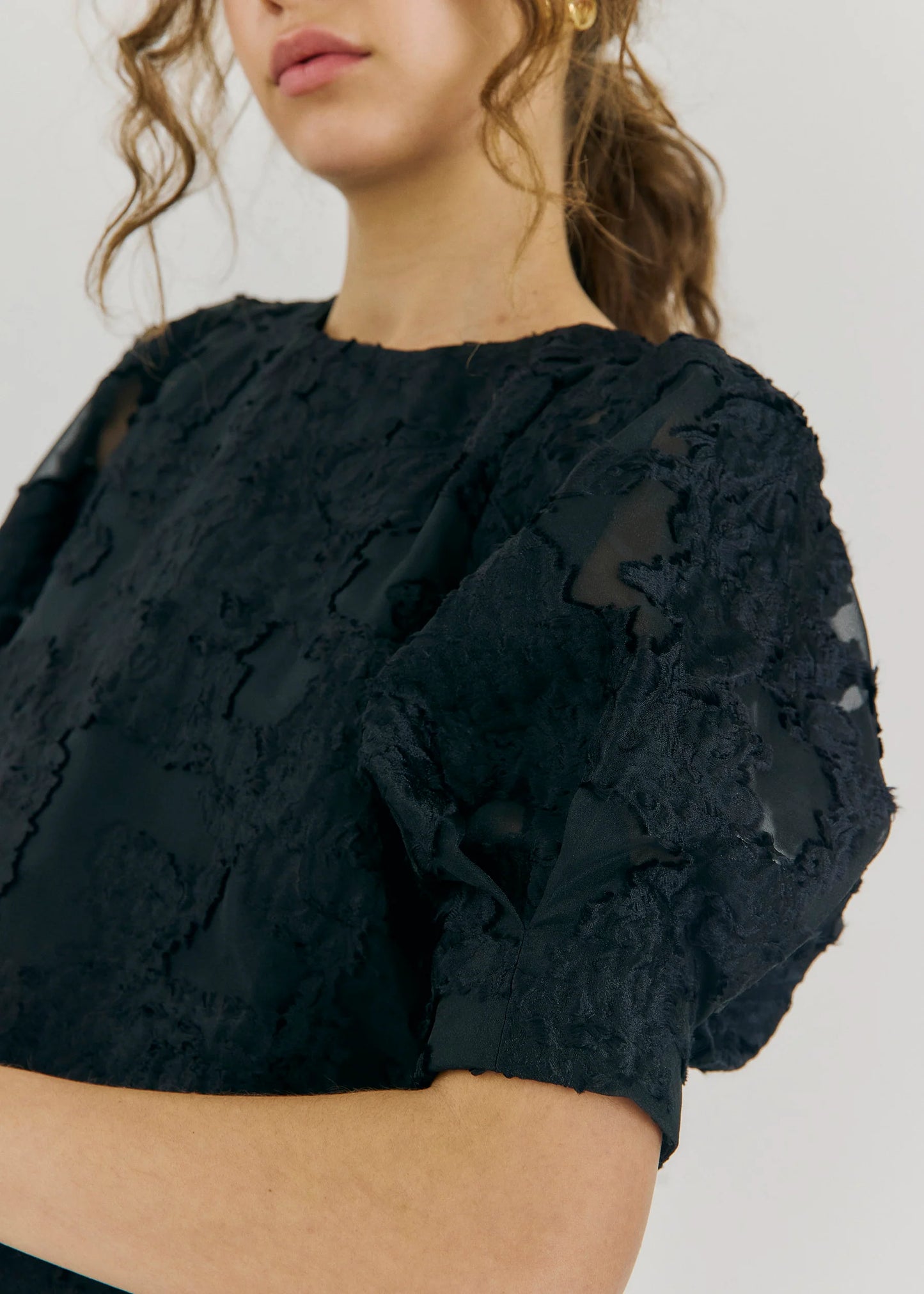 NORR - BURNA TOP BLACK