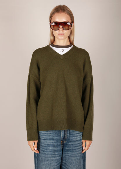NOTED ANTWERP - DENIA PULL V KHAKI