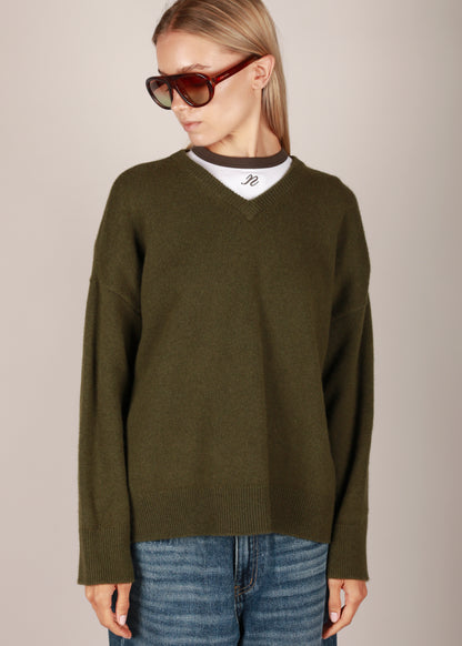 NOTED ANTWERP - DENIA PULL V KHAKI