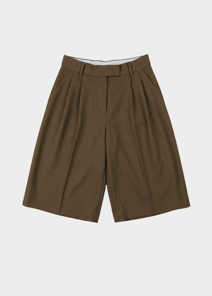 NOTED ANTWERP - ABBU BERMUDA KHAKI