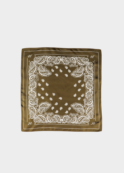 NOTED ANTWERP - ALICE SCARF PRINT KHAKI