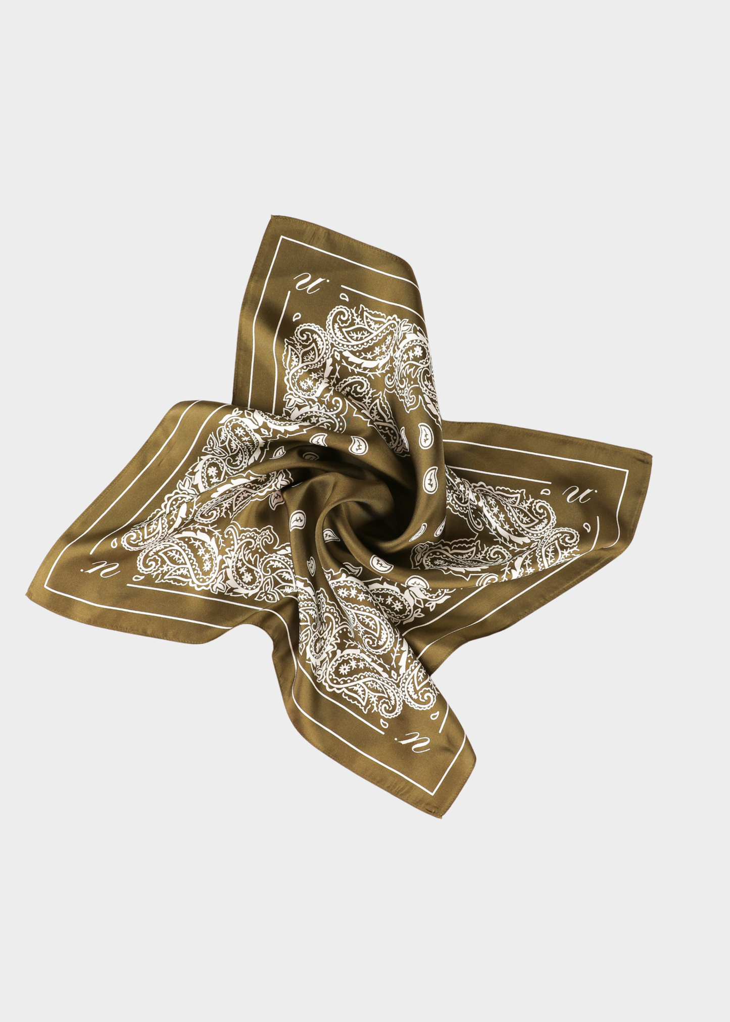 NOTED ANTWERP - ALICE SCARF PRINT KHAKI