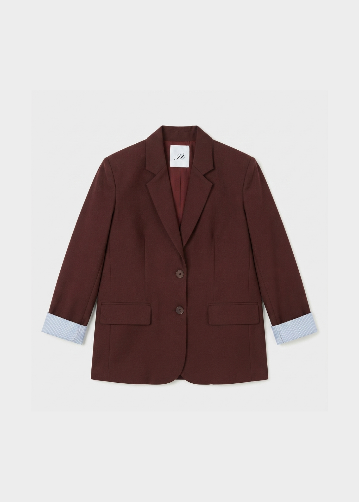 NOTED ANTWERP - ARI BLAZER BORDEAUX