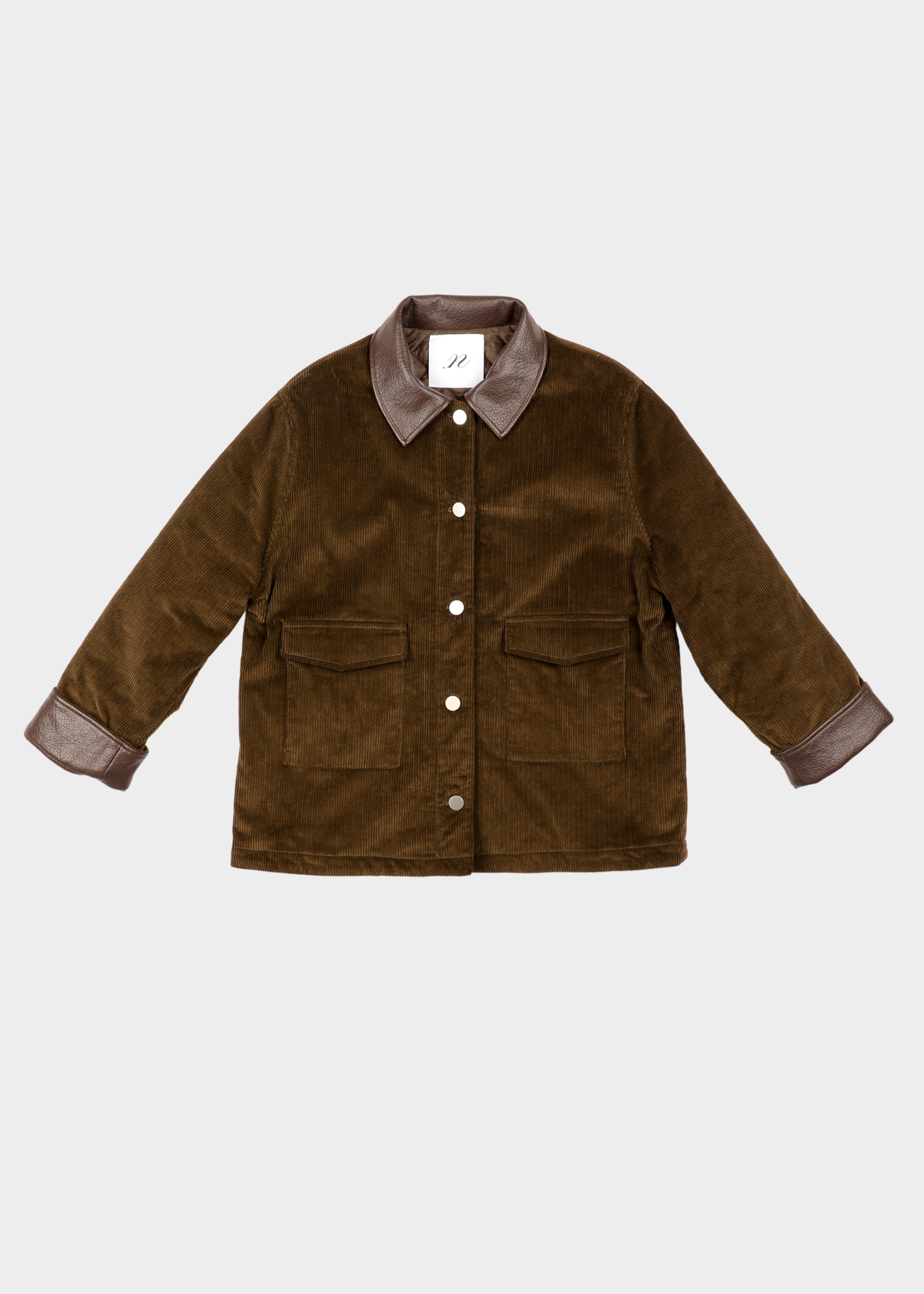 NOTED ANTWERP - BORIS COAT PATTED KHAKI