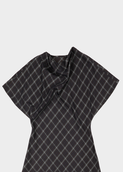 NOTED ANTWERP - CIM DRESS CHECKERED BLU/RED