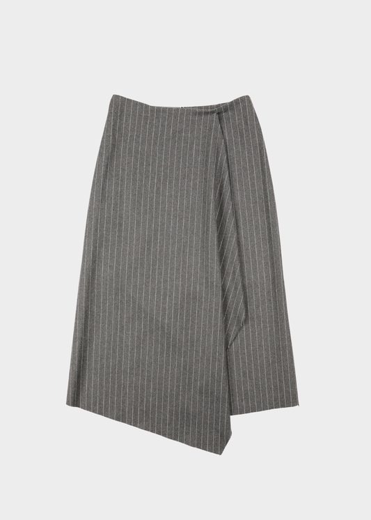 NOTED ANTWERP - DODO WRAP SKIRT GREY