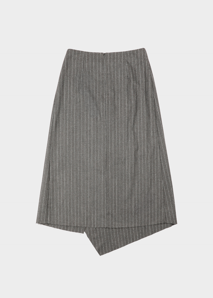 NOTED ANTWERP - DODO WRAP SKIRT GREY