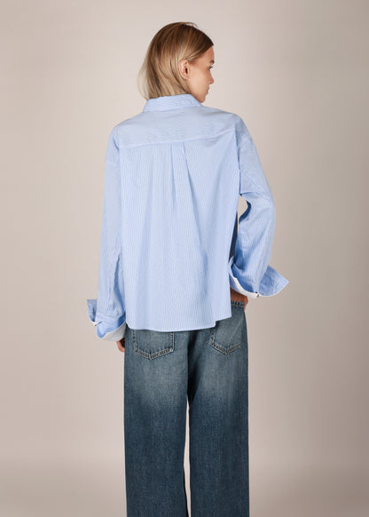NOTED ANTWERP - DIA SHIRT STRIPE BLUE