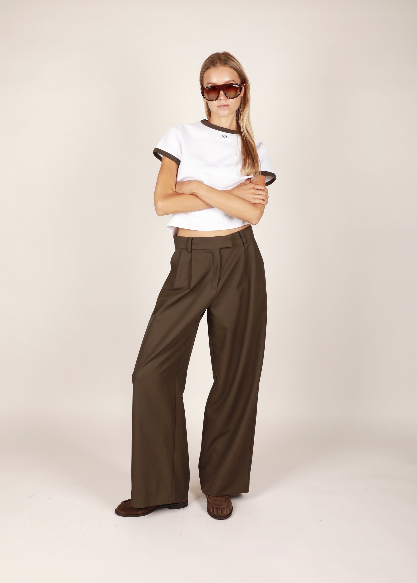 NOTED ANTWERP - ABBI PANTS KHAKI
