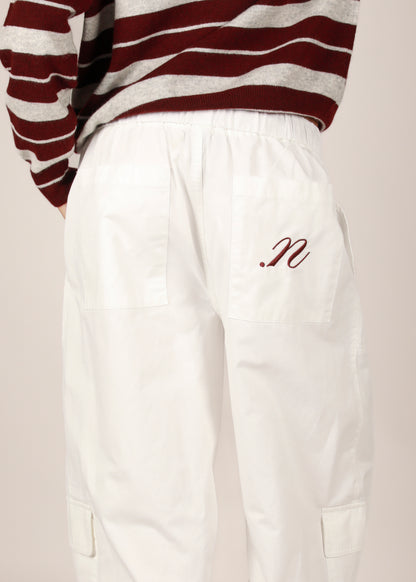 DARA PANTS PARACHUTE IVORY