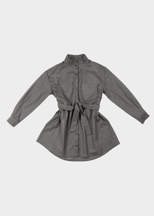 BIBI DRESS MINI GREY