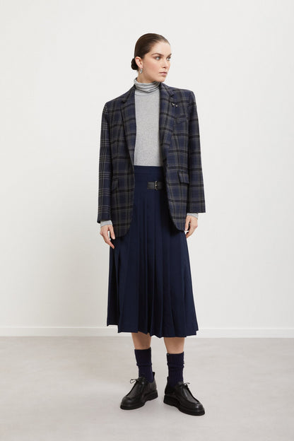 OTTOD'AME - BLAZER  BLUE GREY