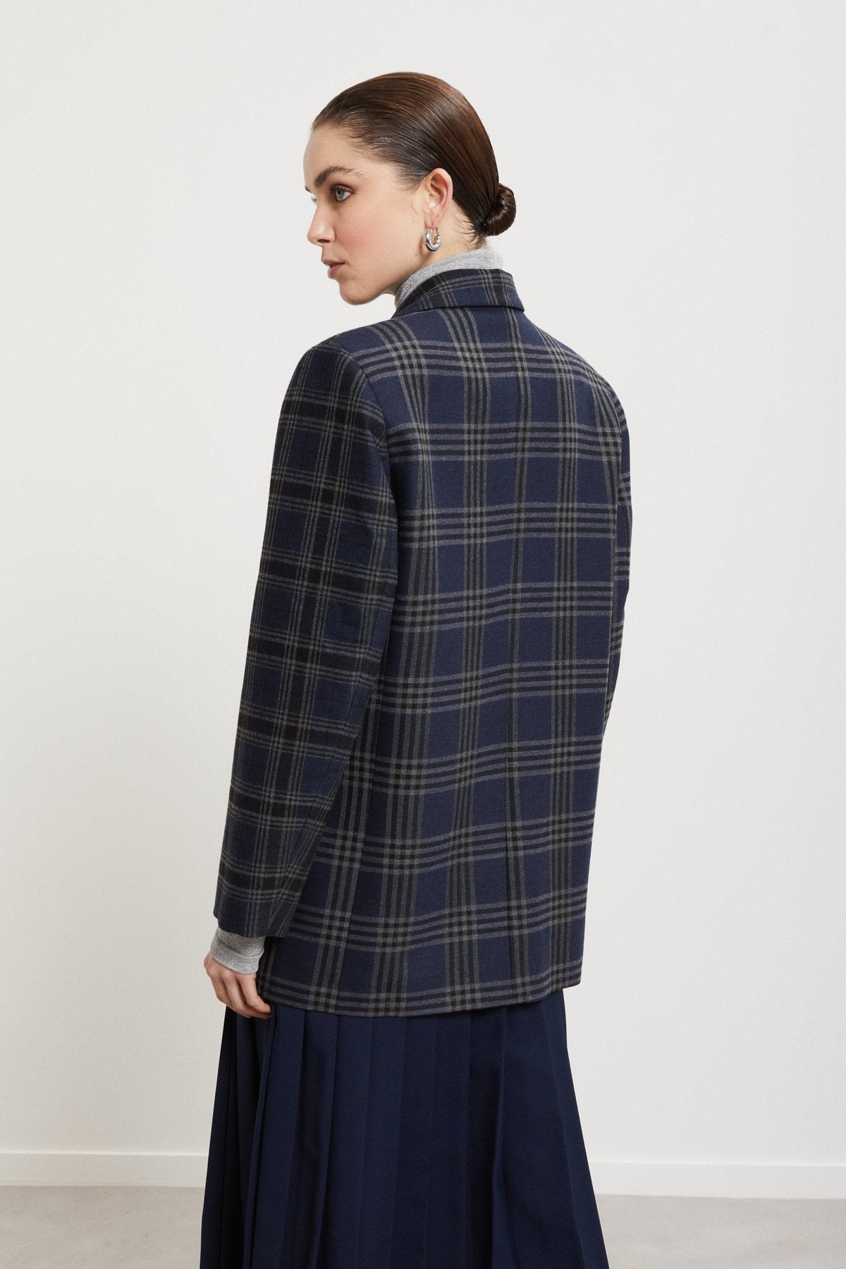 OTTOD'AME - BLAZER  BLUE GREY