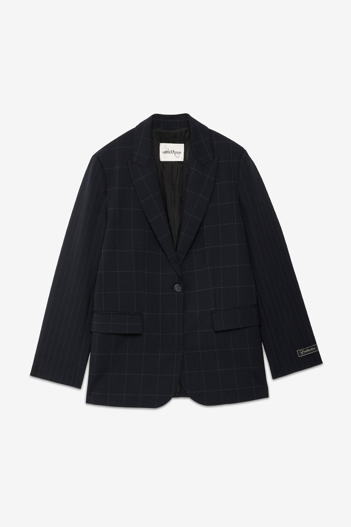 OTTOD'AME - BLAZER BLUE PINSTRIPE
