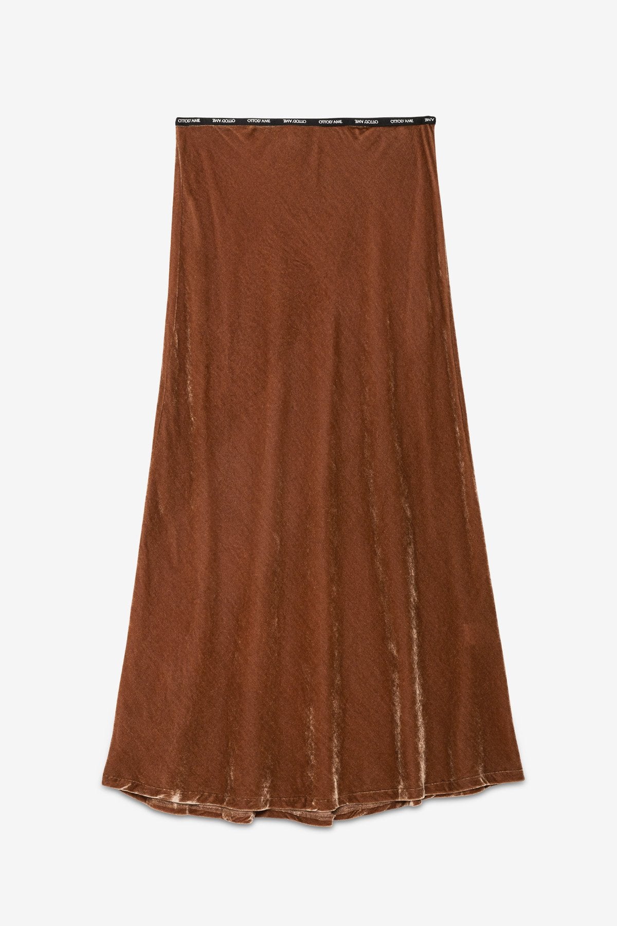 SKIRT VELVET CAMEL