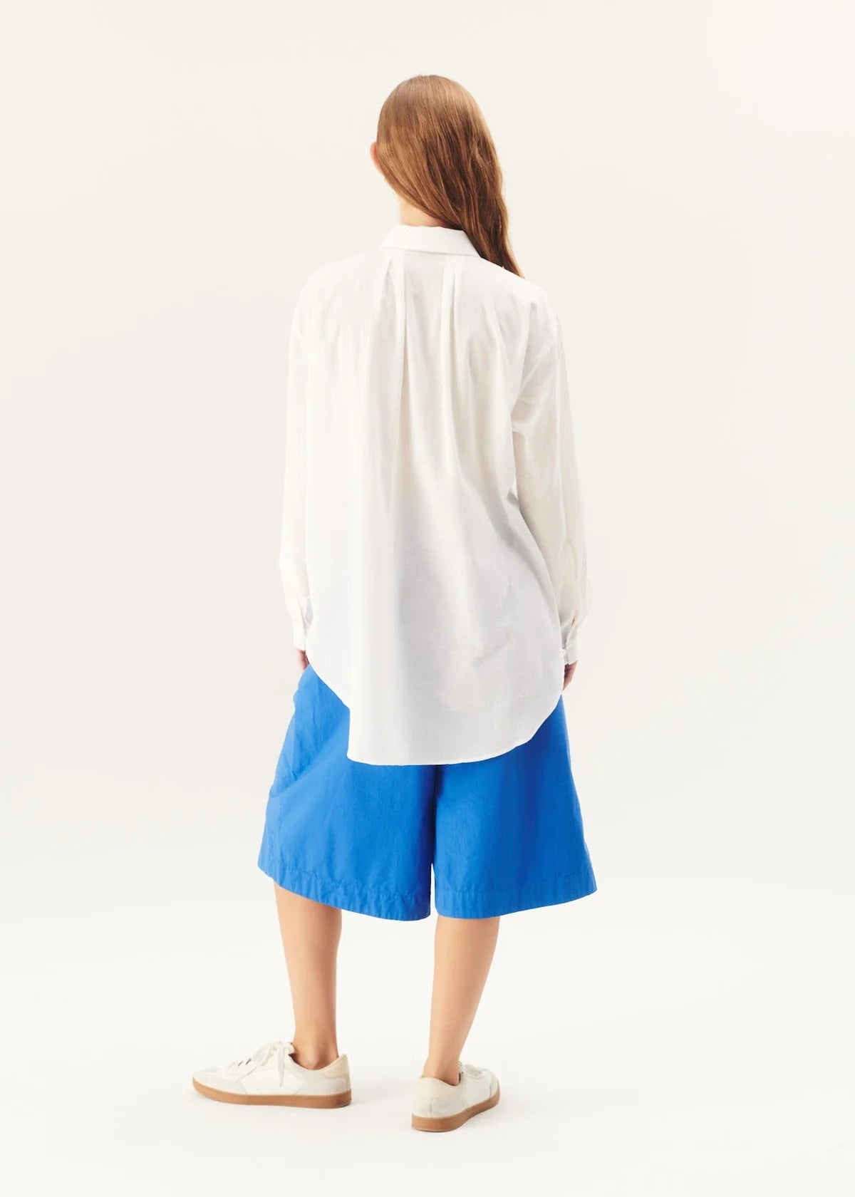 RUE DE TOKYO - Peche bermuda blue back