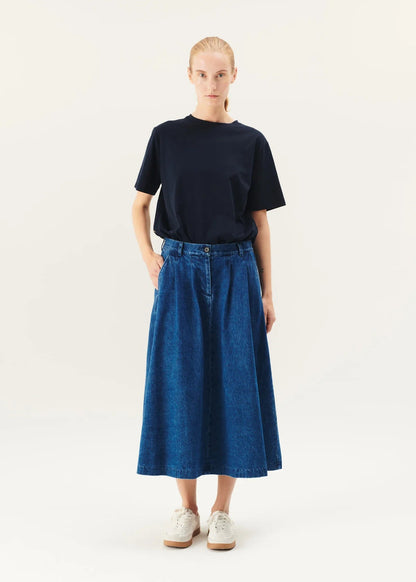 RUE DE TOKYO - Pen washed indigo denim front