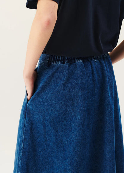 RUE DE TOKYO - Pen washed indigo denim back