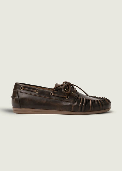 POSA - LOAFER WRINKLE BRUSHED SUEDE