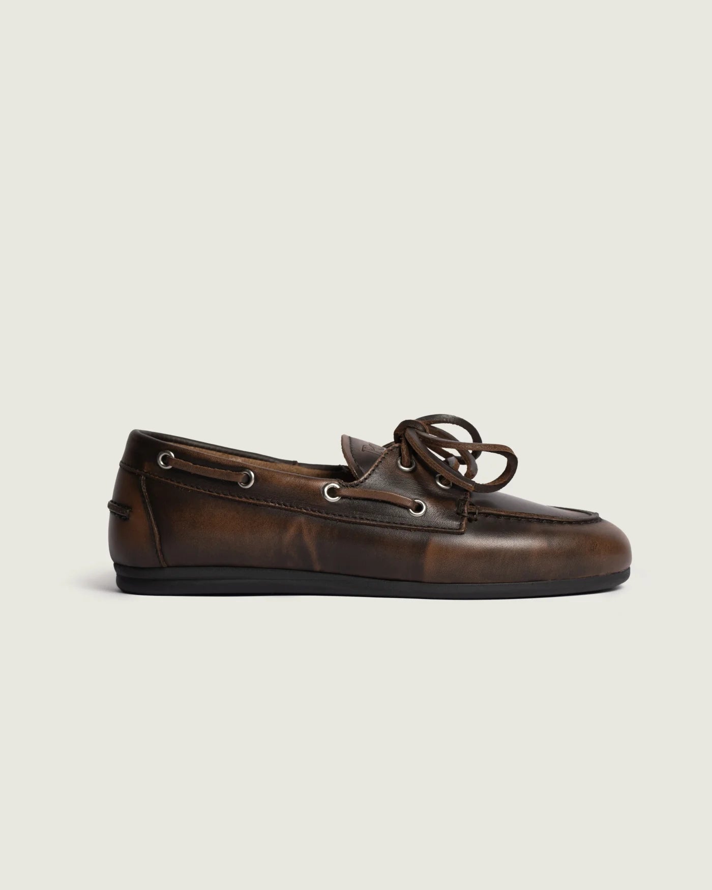BOAT LOAFER BRUSHED COFFEE