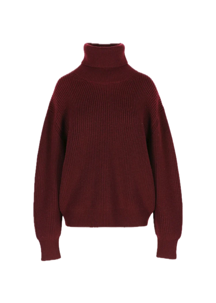 RAE - CAROL PULL BURGUNDY