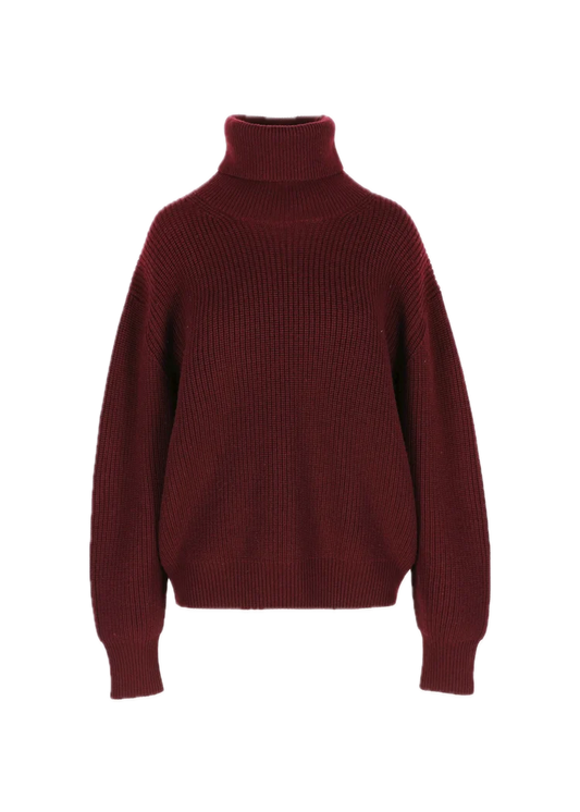 RAE - CAROL PULL BURGUNDY