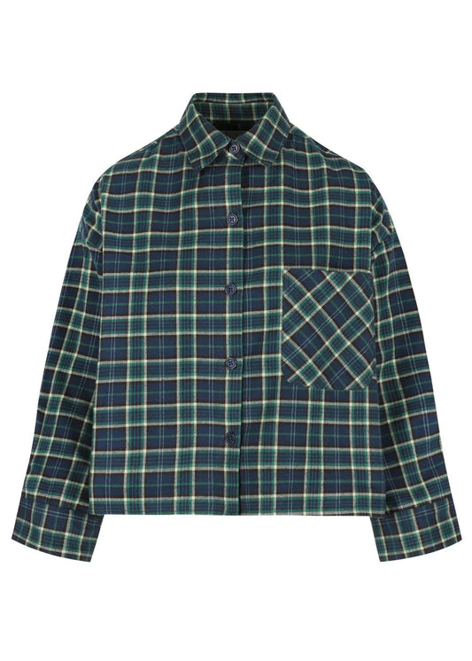 RAE - NIKKI SHIRT BLUE/TEAL