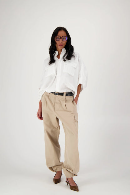 JODI SHIRT MC WHITE