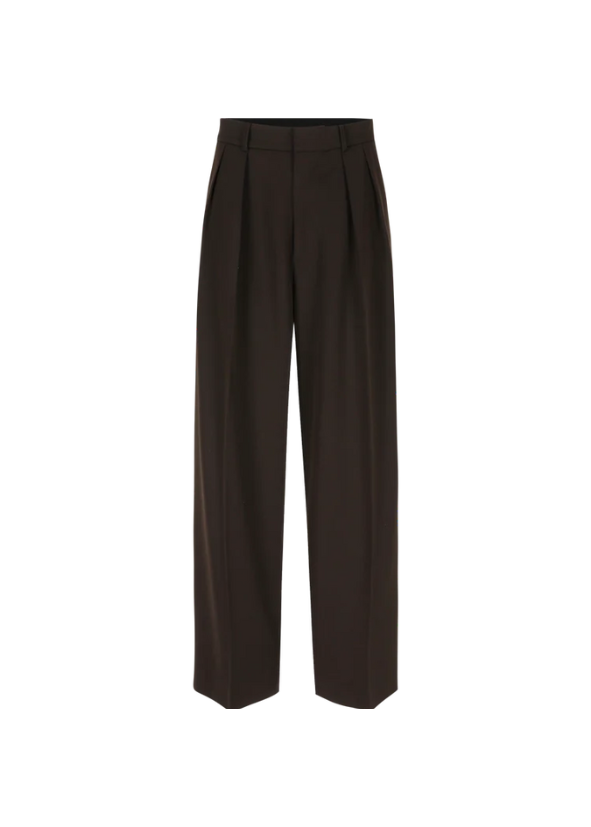 TOKYO TROUSERS WIDELEG BROWN