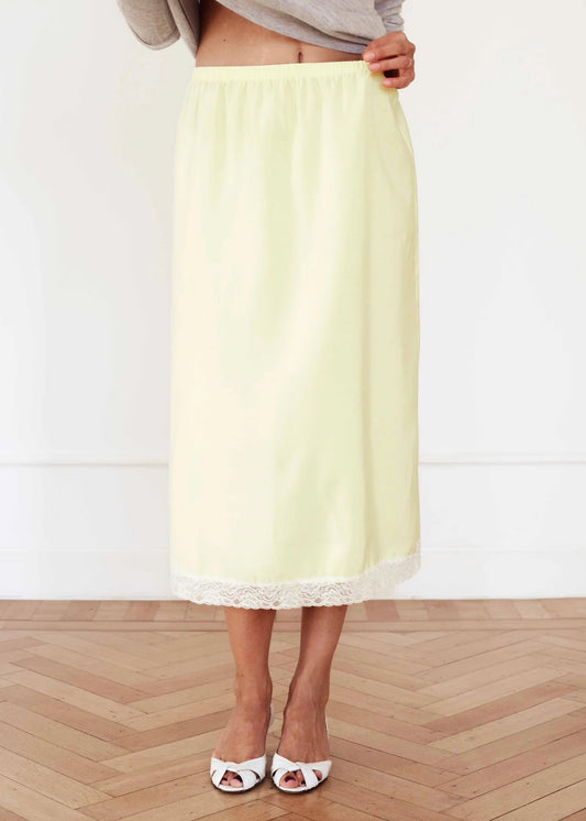 NICKY SKIRT LONG LEMON