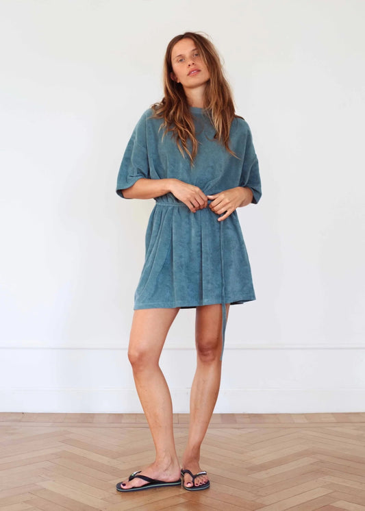 RAFF COLLECTIVE - T DRESS MC KAKI