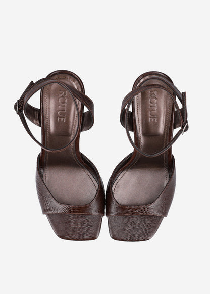 ROTUE - DIAL DRUNK SANDAAL BROWN