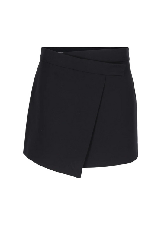 GAVIN MINI SKIRT WRAP NAVY