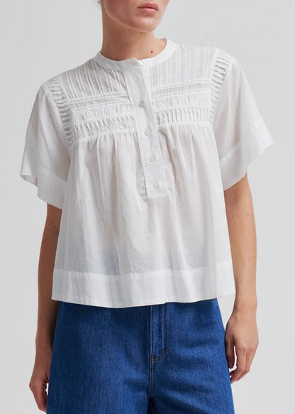 MAISE CHEMISE MC WHITE