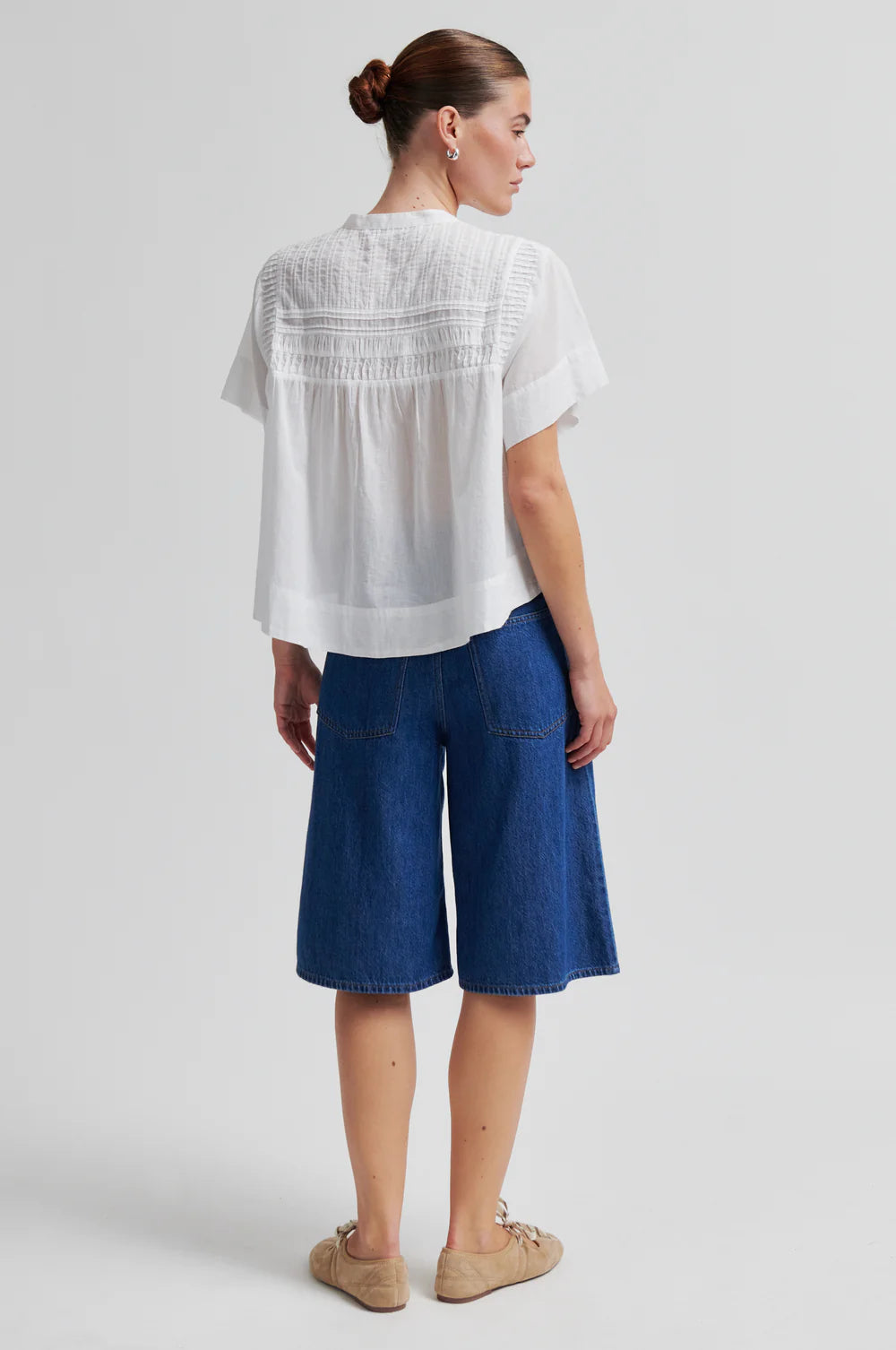 MAISE CHEMISE MC WHITE