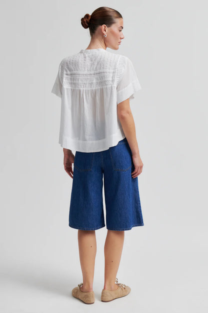 MAISE CHEMISE MC WHITE