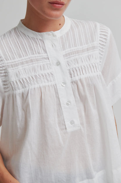 MAISE CHEMISE MC WHITE