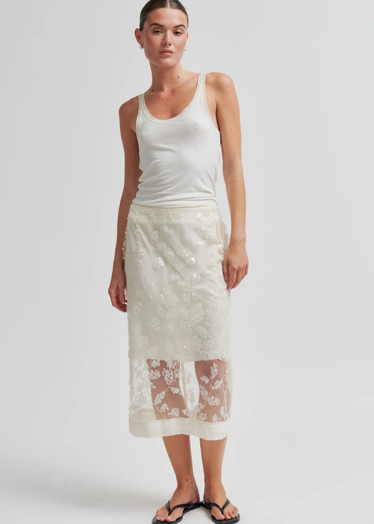 SECOND FEMALE - SALEMA SKIRT ECRU
