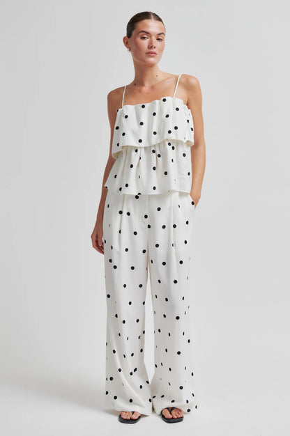 SALLY TOP OFFSHOULDER WHITE