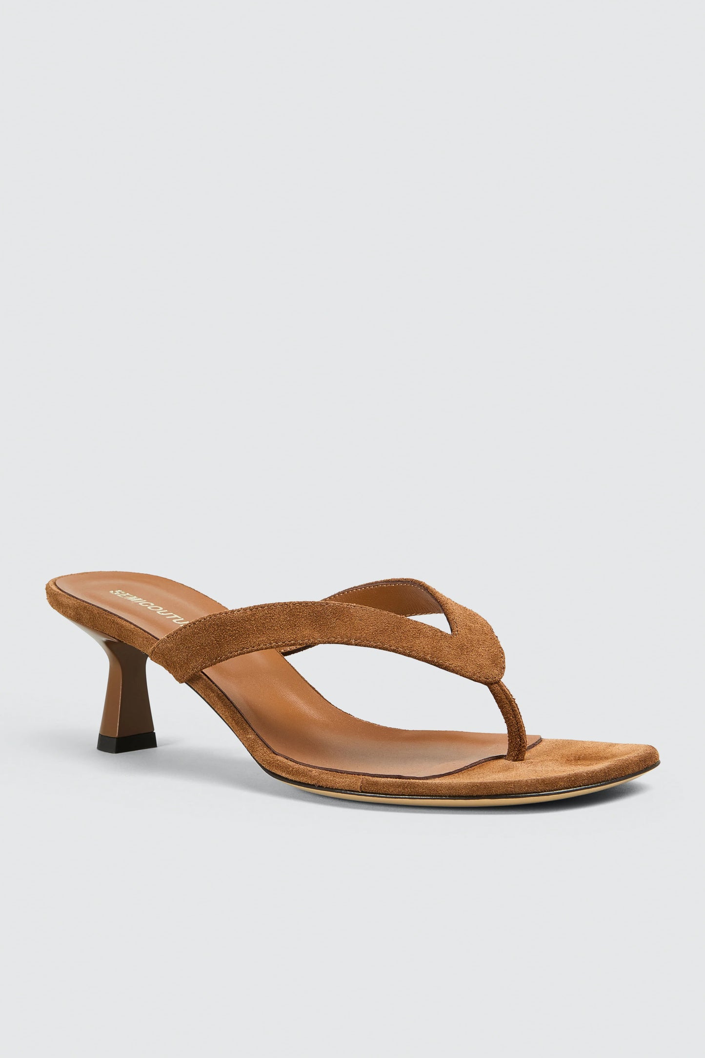 TEENSLIPPER HAKJE BROWN