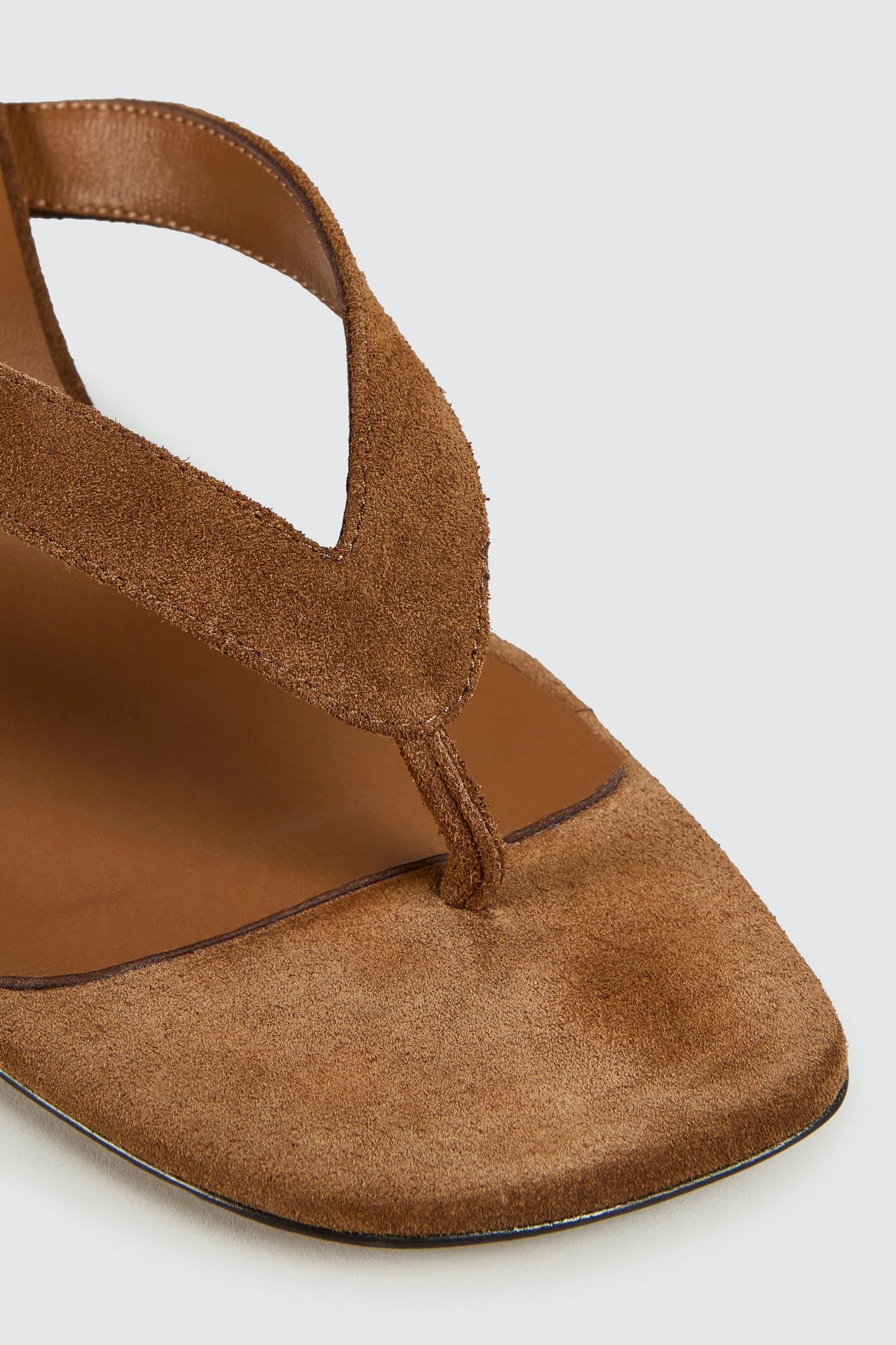 TEENSLIPPER HAKJE BROWN