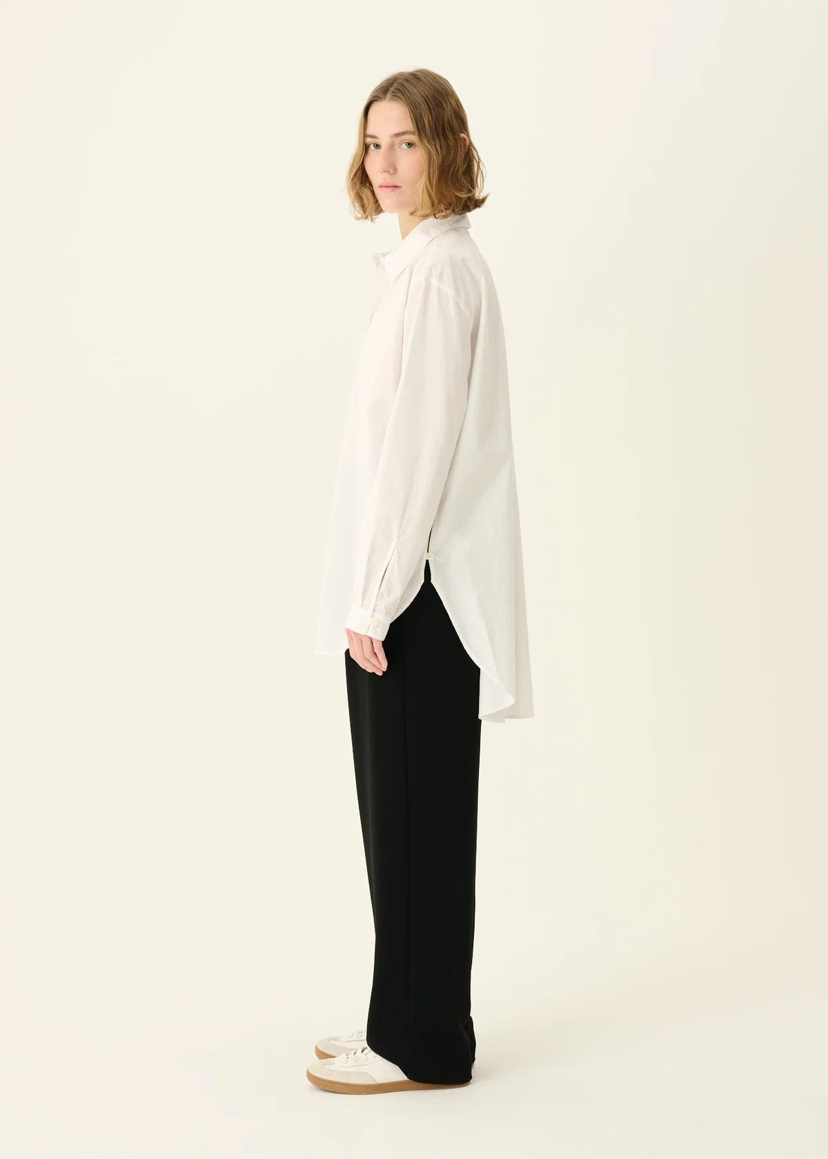 RUE DE TOKYO - Shelby shirt white side