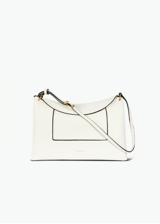 WANDLER - PENELOPE SLOUCH WHITE CRUST